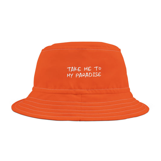 Orange Trivvy Bucket Hat