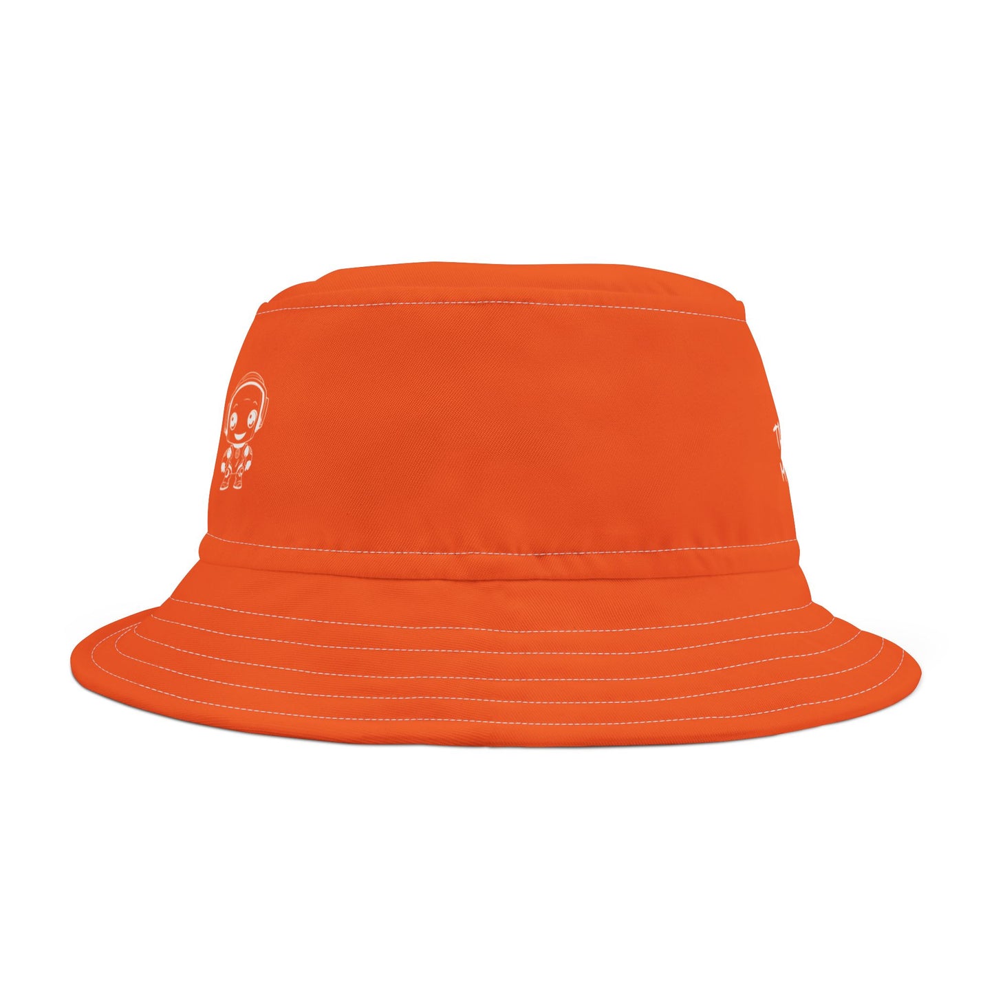 Orange Trivvy Bucket Hat